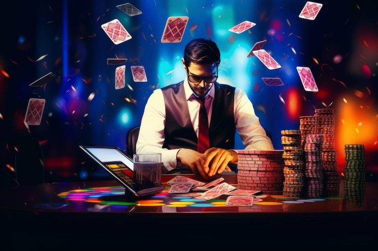 Antarmuka permainan slot Diamond Empire vip33 dengan gulungan dan simbol berlian